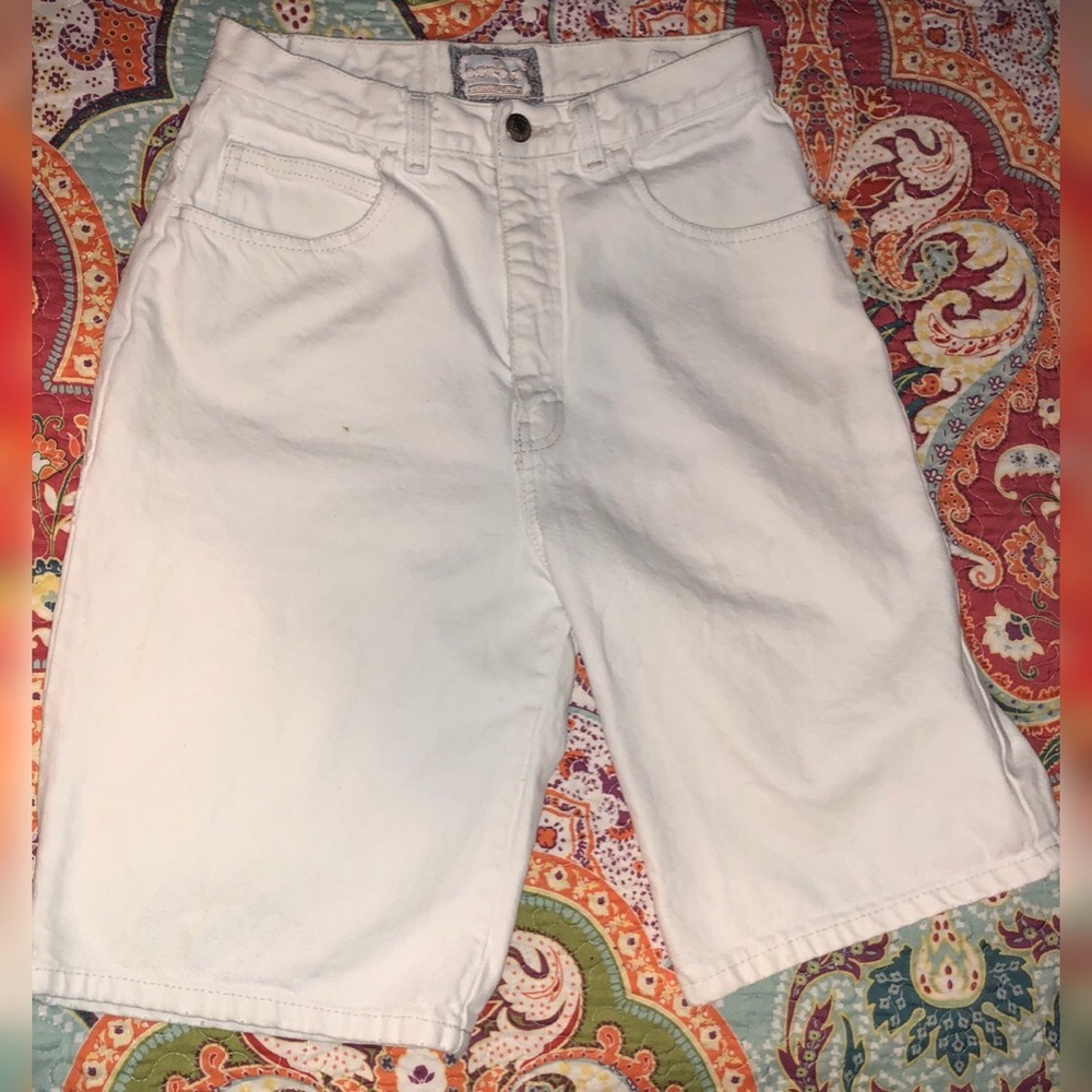 🌈Bonjour vintage jean shorts